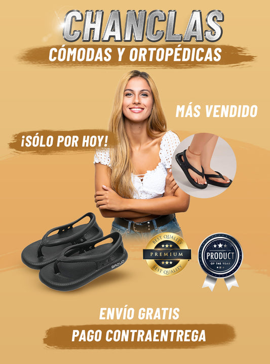 CHANCLAS CÓMODAS Y ORTOPEDICAS