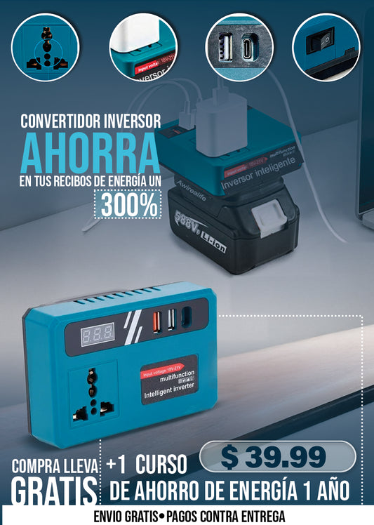 CONVERTIDOR INVERSOR DE CORRIENTE