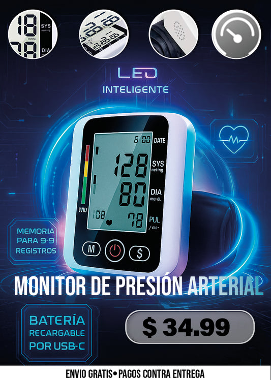 MONITOR DE PRESIÓN ARTERIAL