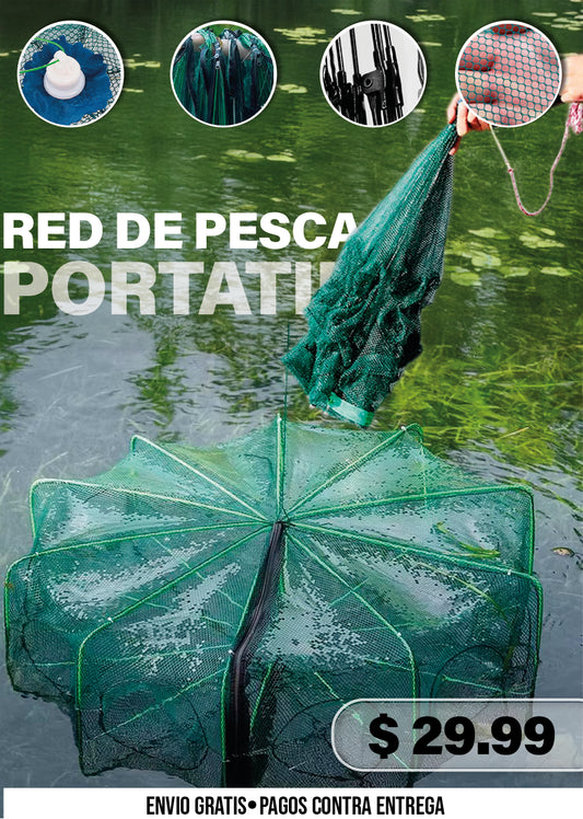 RED DE PESCA PORTATIL