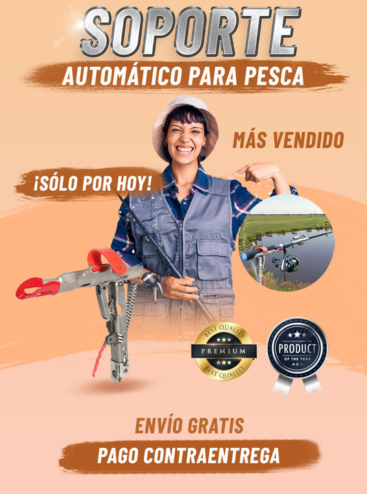 SOPORTE AUTOMATICO DE PESCA